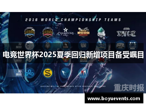 电竞世界杯2025夏季回归新增项目备受瞩目